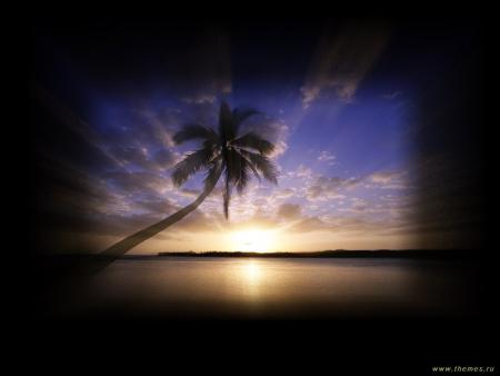 coucher de soleil